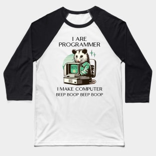 I Are Programmer Baseball T-Shirt